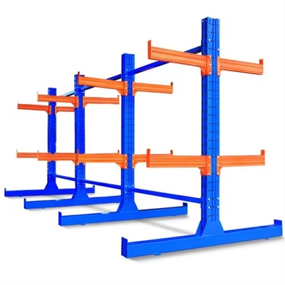 Powder Coated Heavy Duty Cantilever Racking with 2-5 Levels for Capacity Storage