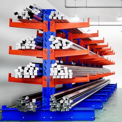 Powder Coated Heavy Duty Cantilever Racking with 2-5 Levels for Capacity Storage