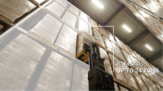 Heavy Duty Steel Mobile Racking System Customizable Layers with 30000kg/layer Load Capacity