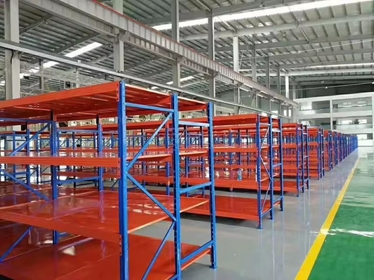 Rack Structure L100 for Light Duty Industrial Supermarket Pallet Warehouse Storage