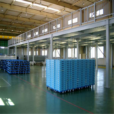 P001 Industrial Steel Platform Storage Racks With Customized Adjustable Shelving