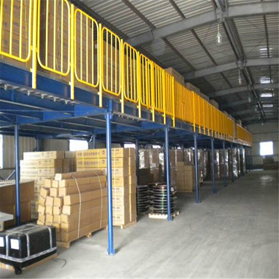 P001 Industrial Steel Platform Storage Racks With Customized Adjustable Shelving