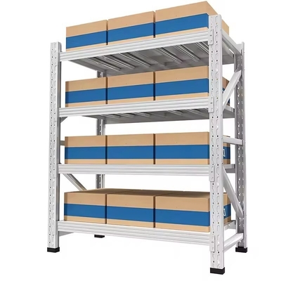 Medium Duty Warehouse Steel Metal Longspan Racking Height 0-5m Raw Material Q235